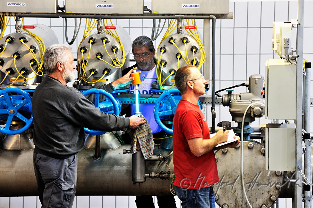 security check of the drinking water system