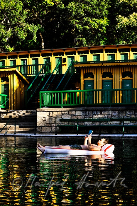 thermal spa with bath house and swimming pool