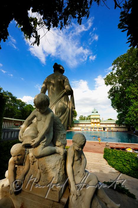 thermal swimming pool and bath house at 