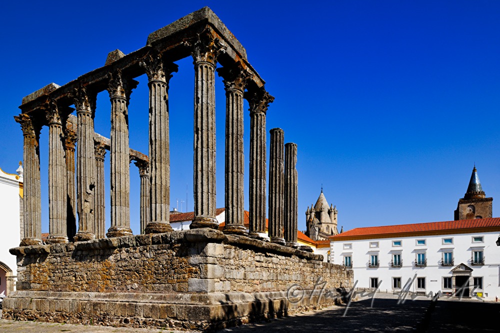 roman palace Templo de Diana