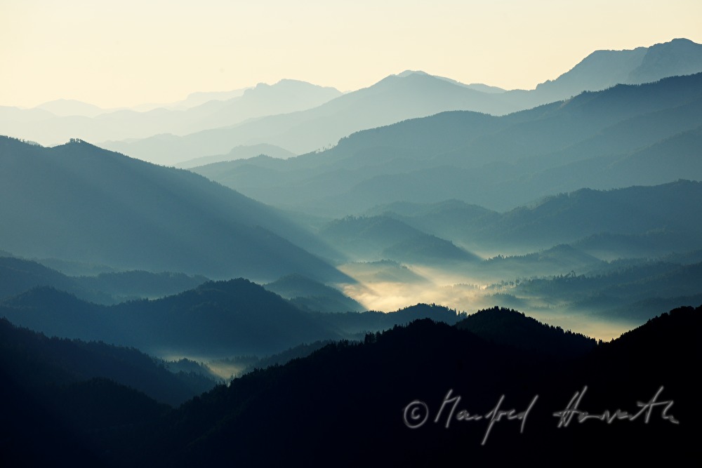 view from the Gemeindealpe (1626 meters)