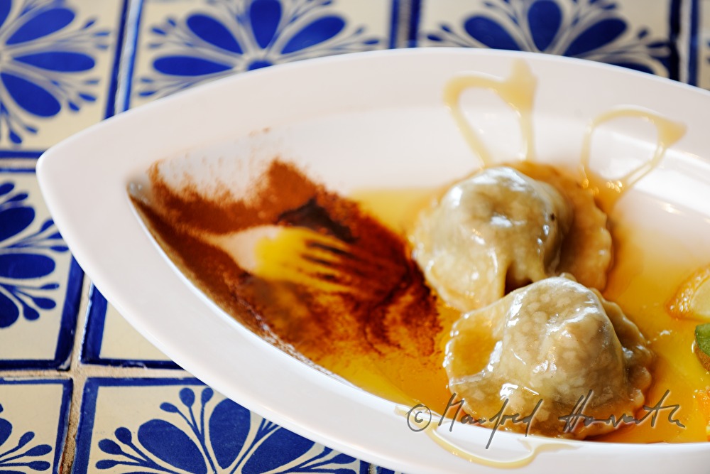 typical Carinthian dessert with honey