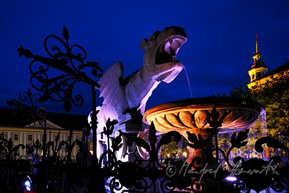 Lindwurm on the main square