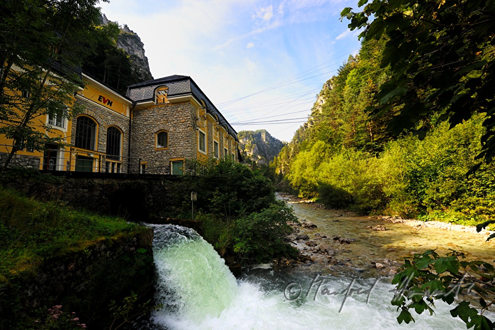 historic hydraulic power station from the Mariazellerbahn