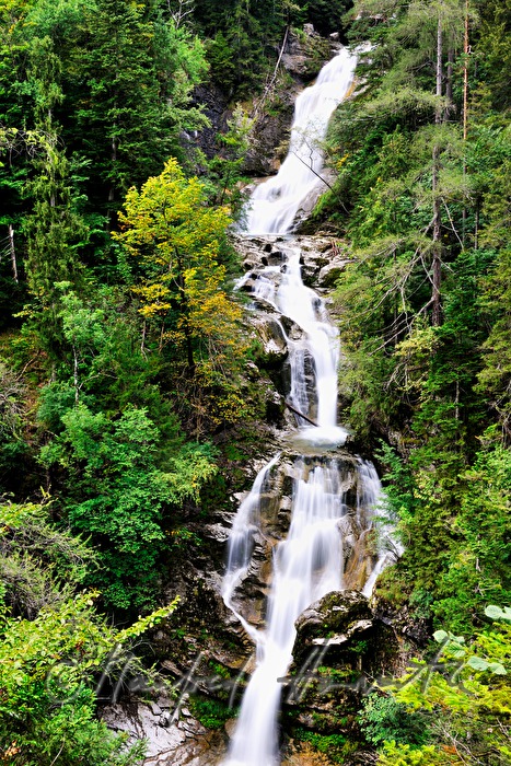 Lassingfall with cataracts