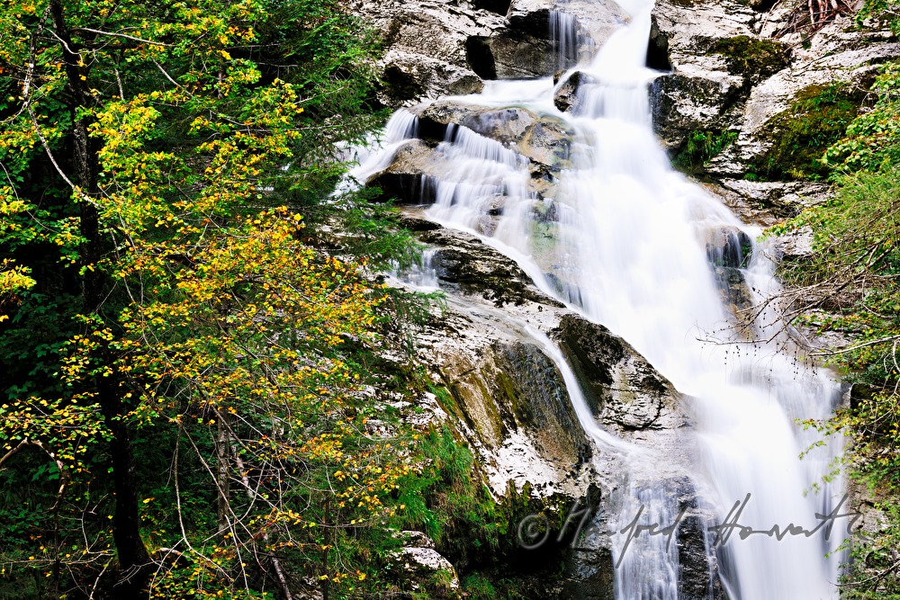 Lassingfall with cataracts