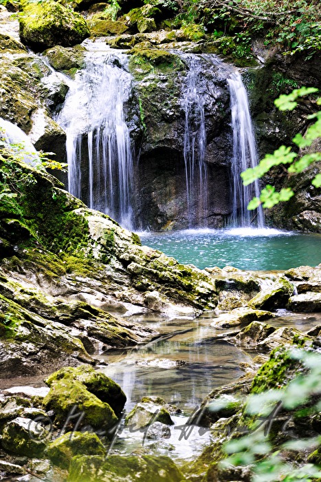 Lassingfall with cataracts