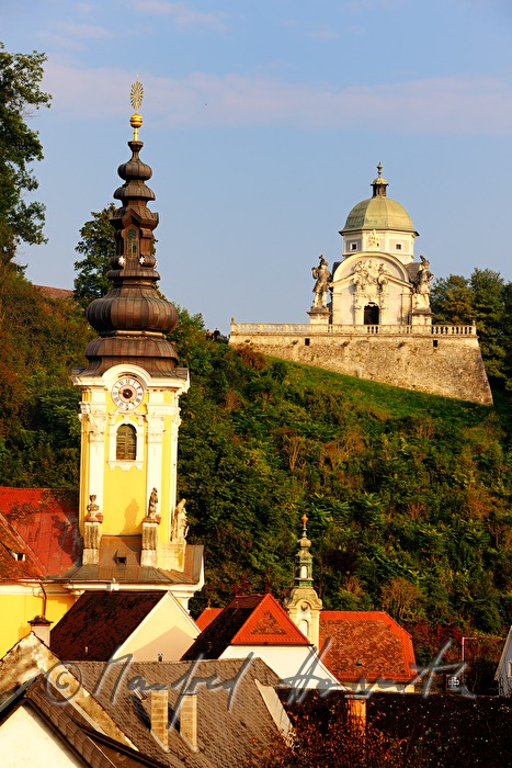 baroque church and mausoleum