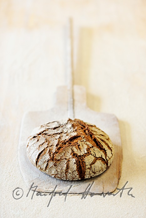 baking of home made bread at Unger`s