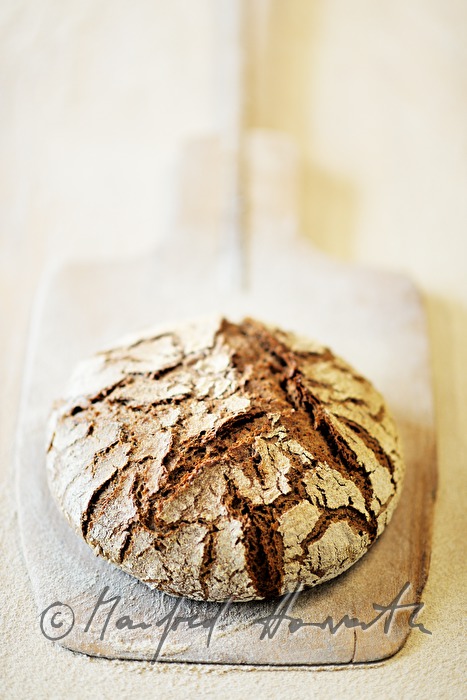 baking of home made bread at Unger`s