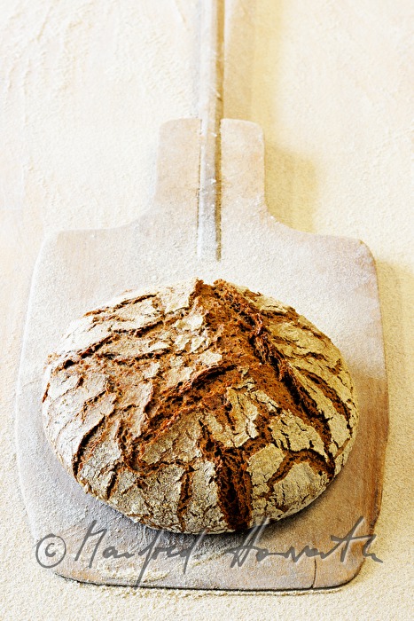 baking of home made bread at Unger`s