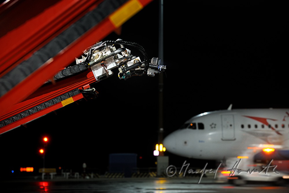 spray nozzle of the deicing machine