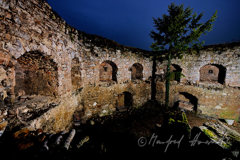 medieval Powder Tower near the Church St. Martin