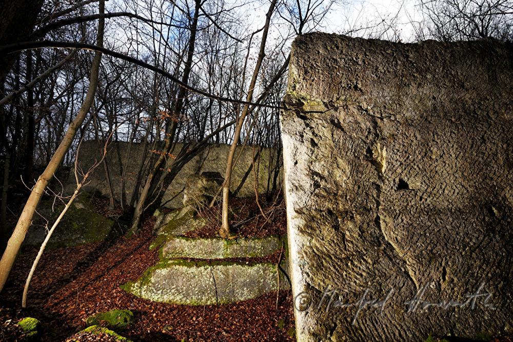 former quarry for limestone