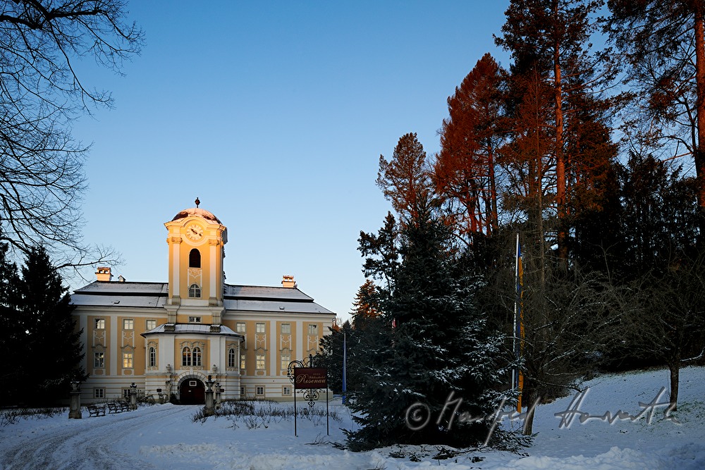 Renaissance-Castle Rosenau from 1593 B.C.