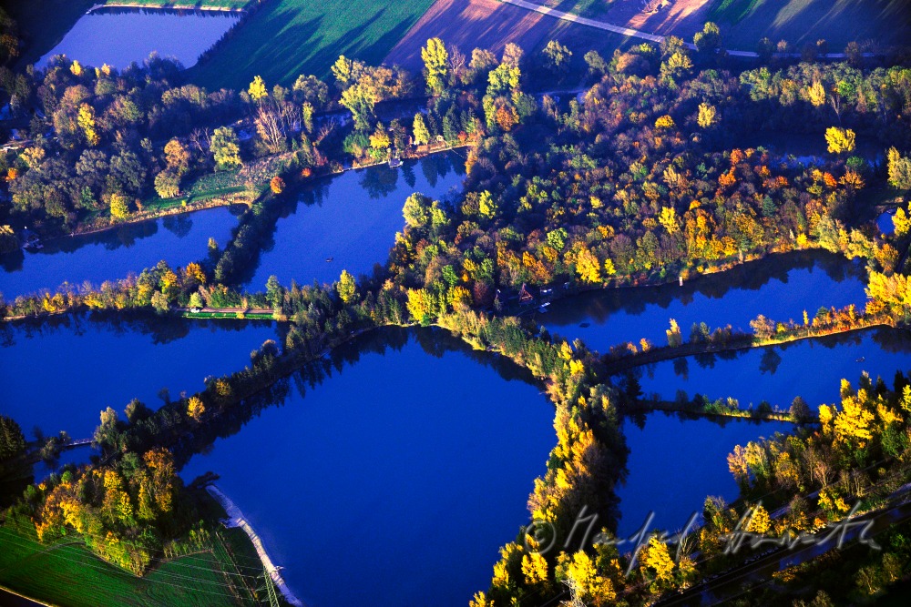 flood plains of the river near the mouth of the river in Edichenthal