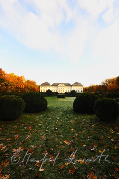 baroque landscape park and southern facade