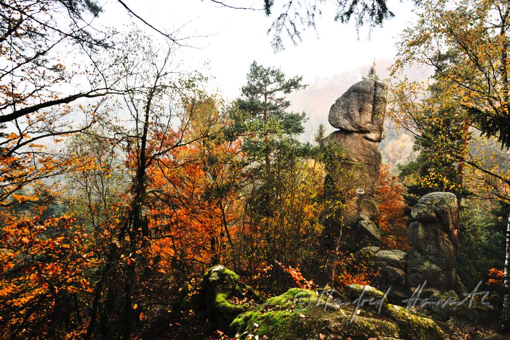 the rock formation 