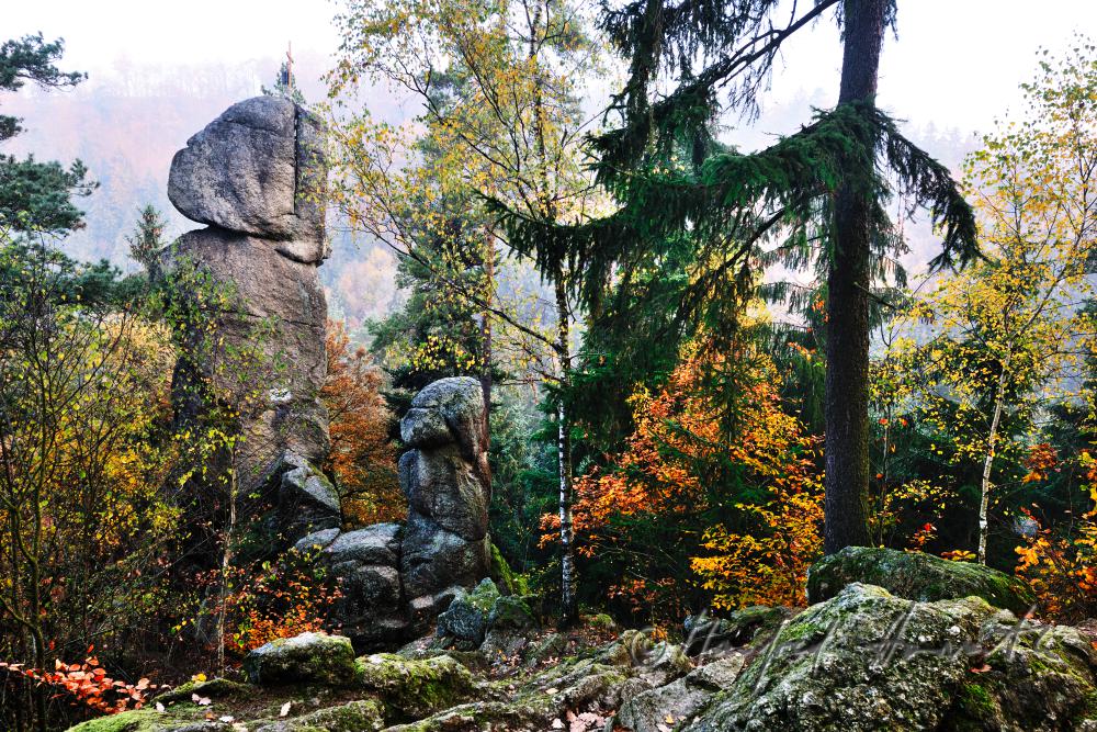 the rock formation 