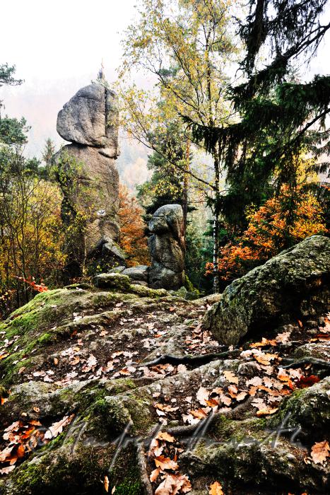 the rock formation 