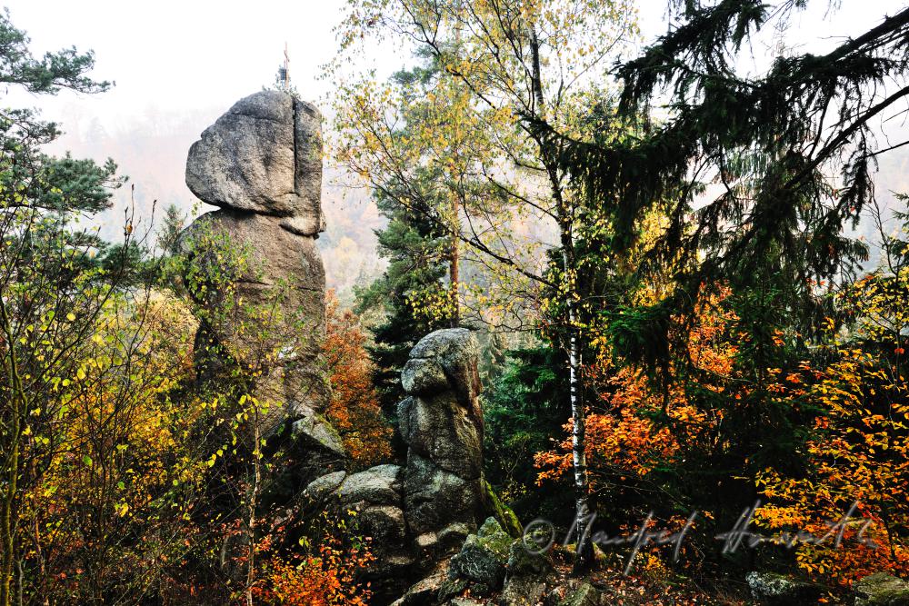 the rock formation 