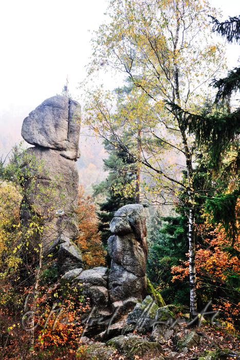 the rock formation 