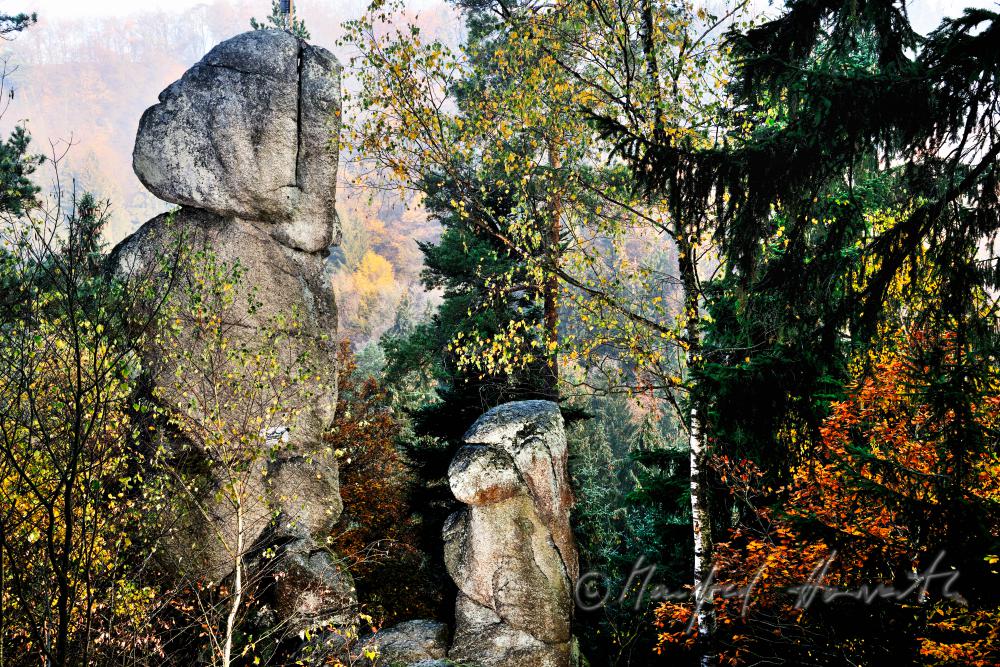 the rock formation 