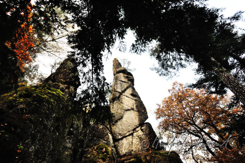 the rock formation 