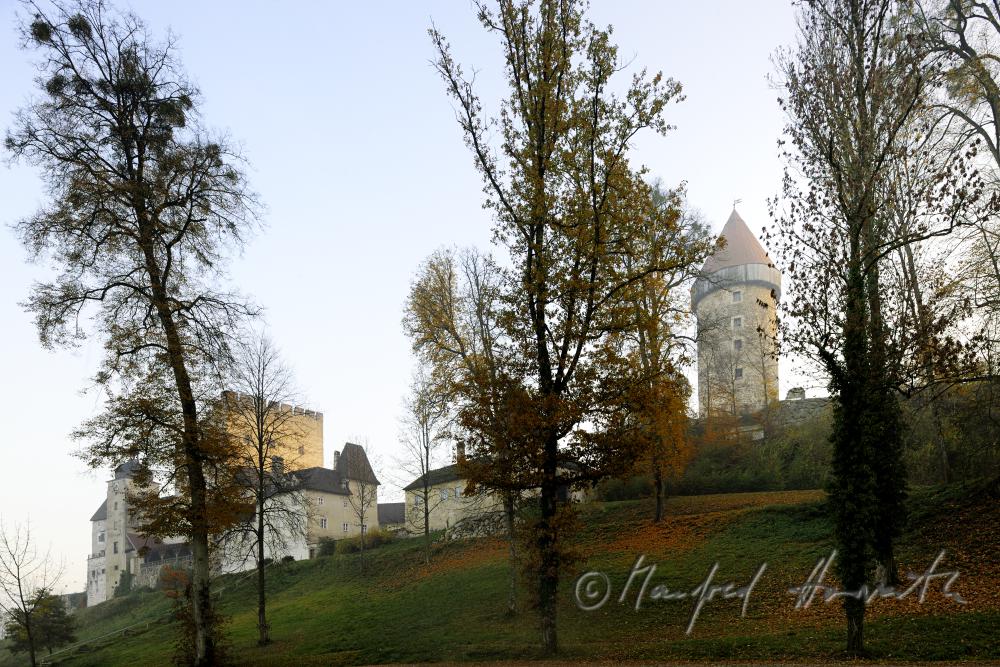castle in the slopes of Lower Muehlviertel