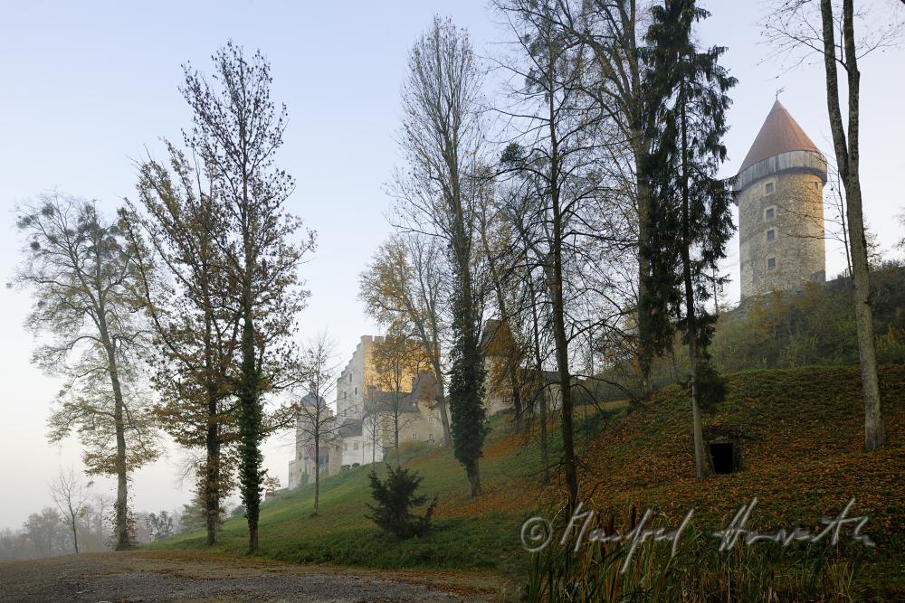 castle in the slopes of Lower Muehlviertel