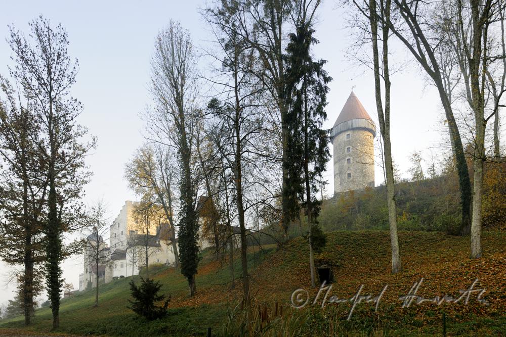 castle in the slopes of Lower Muehlviertel