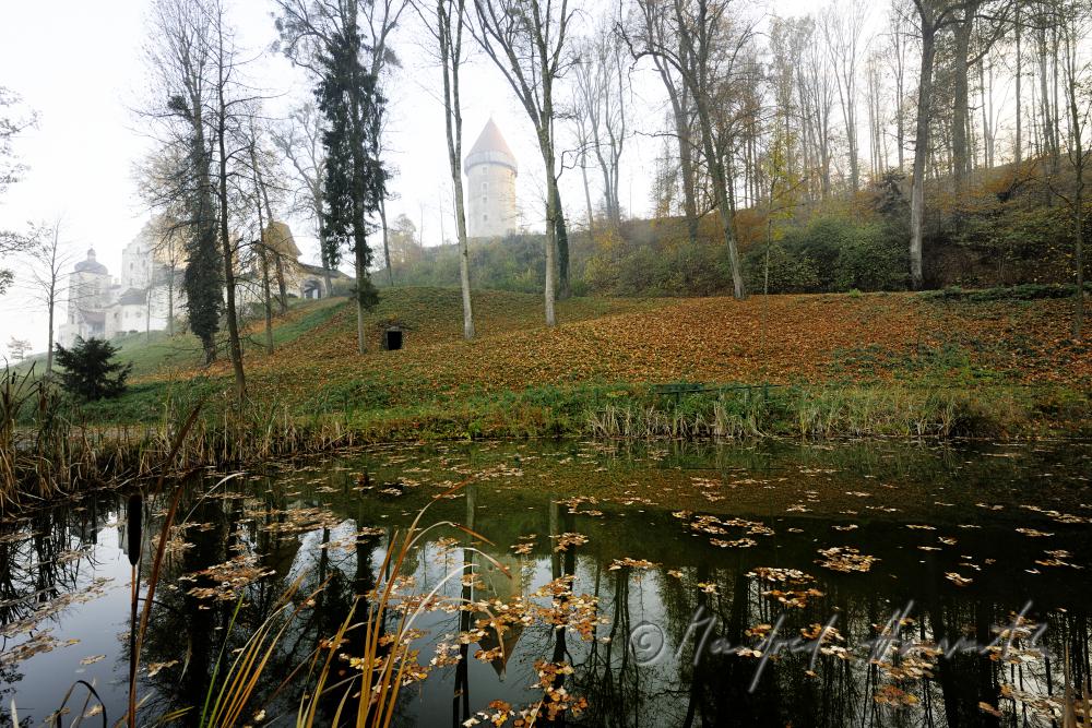 castle in the slopes of Lower Muehlviertel