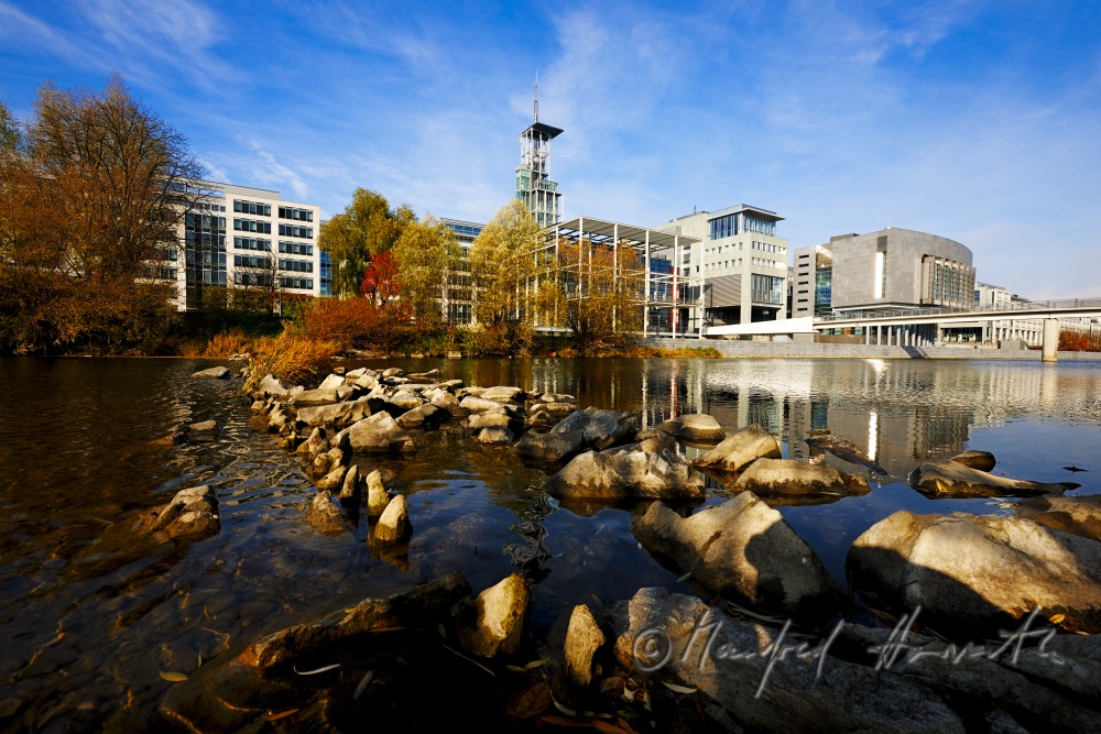 government district on the river 