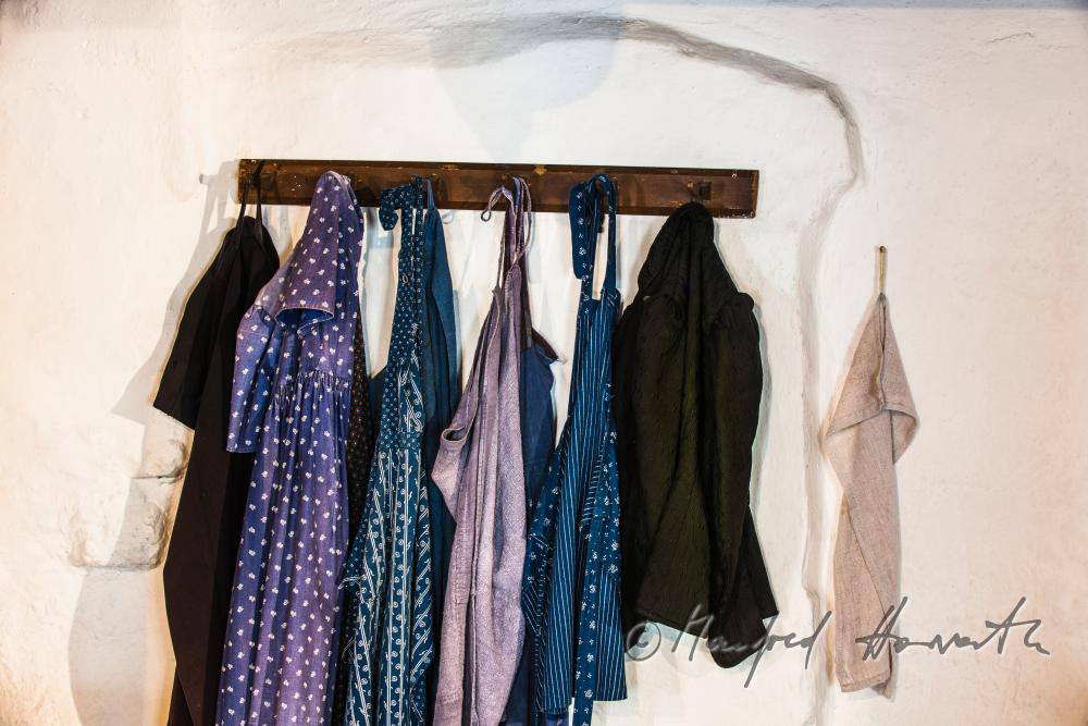exhibition of Indigo dyed clothes