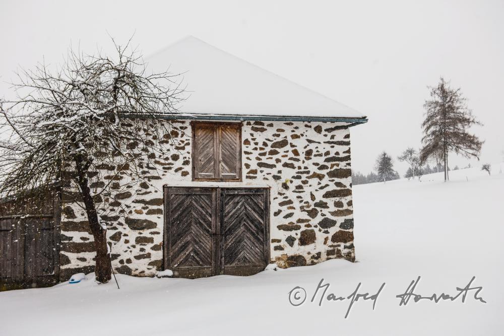  shanty built in typical Mühlviertel style