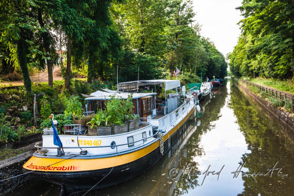 house boats anchoring at the 