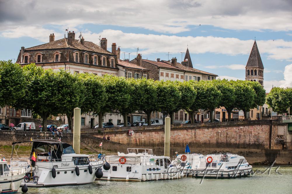 Romanesque Abbey Saint-Philibert and park