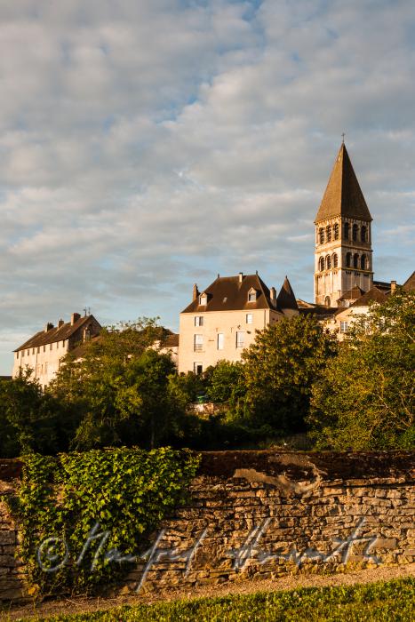 Romanesque Abbey Saint-Philibert and park