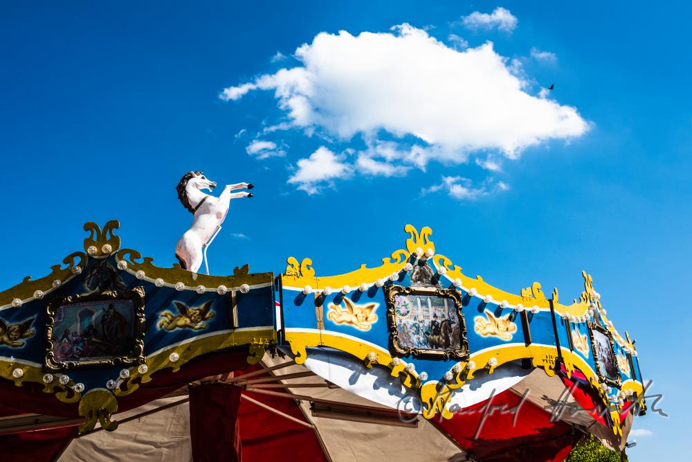 merry-go-around on the main square