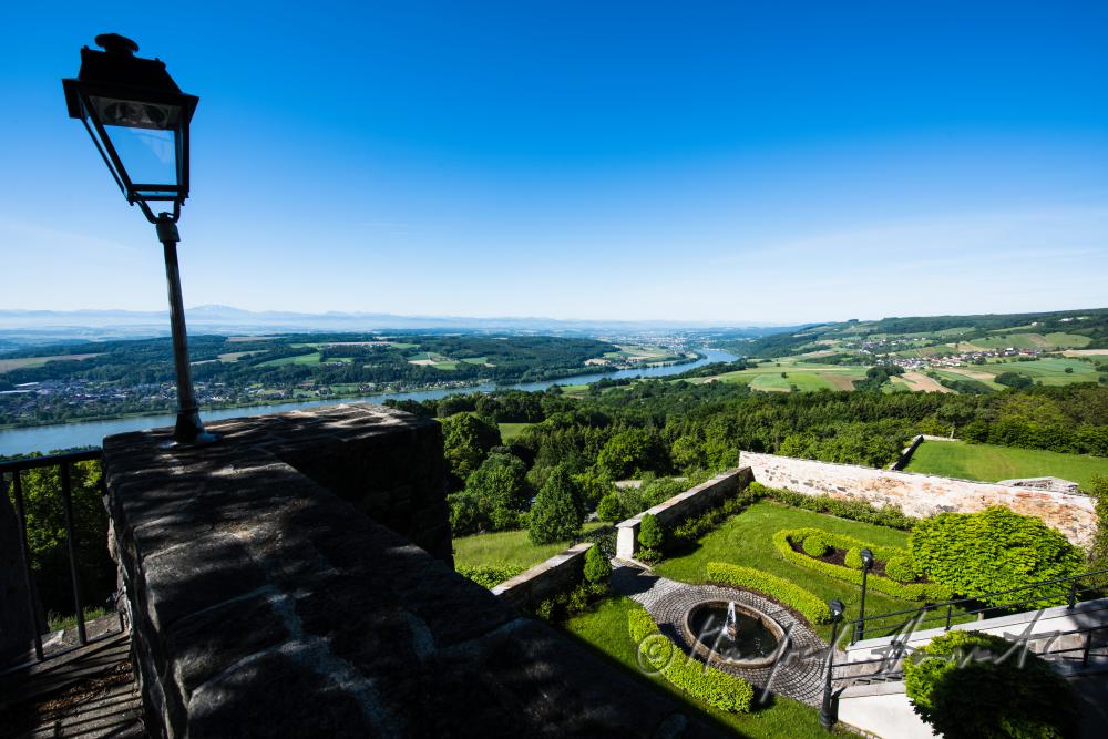 view from the pilgrimage church to the Alps