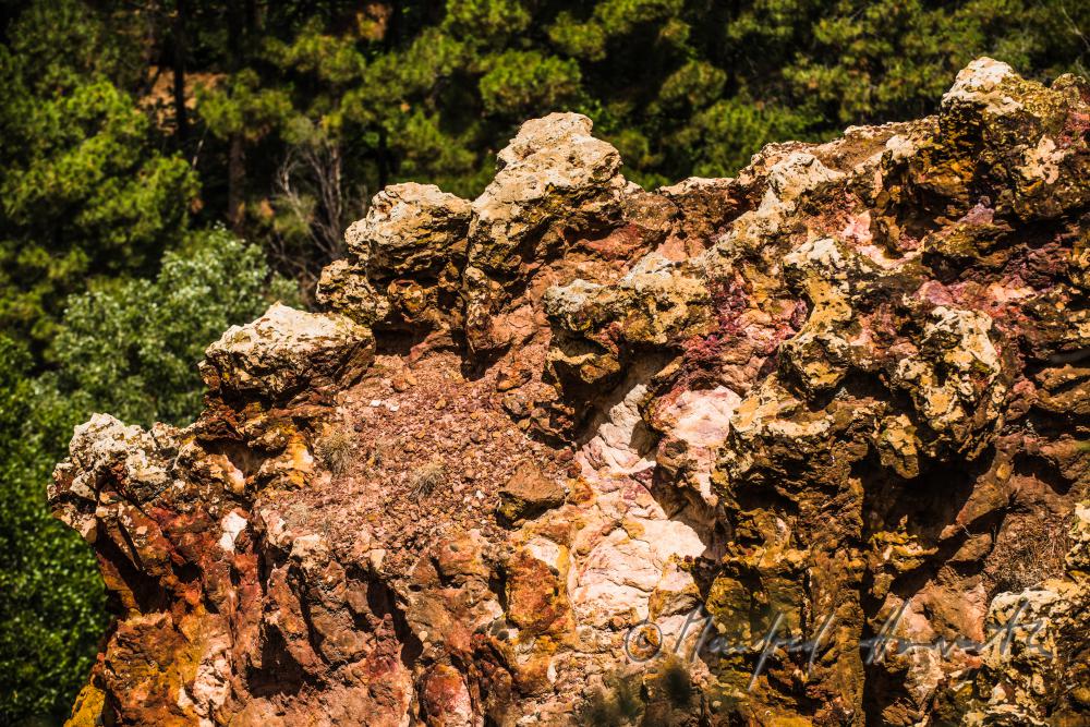 ocre pigment pit of Roussillion
