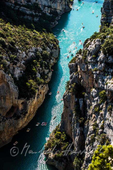 excursion boats on the River Verdon