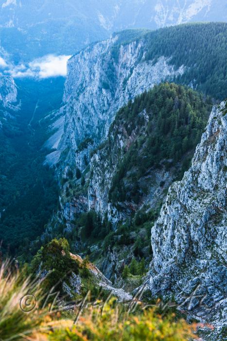 view into the valley 