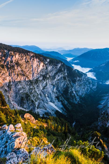 view into the valley 