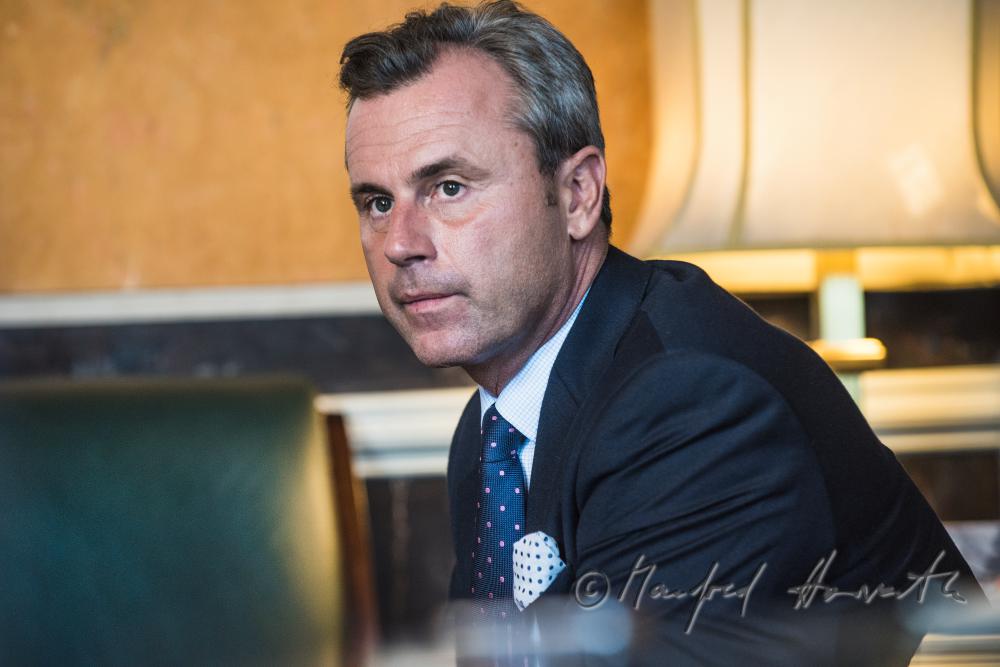 Norbert Hofer, Third President of the National Council