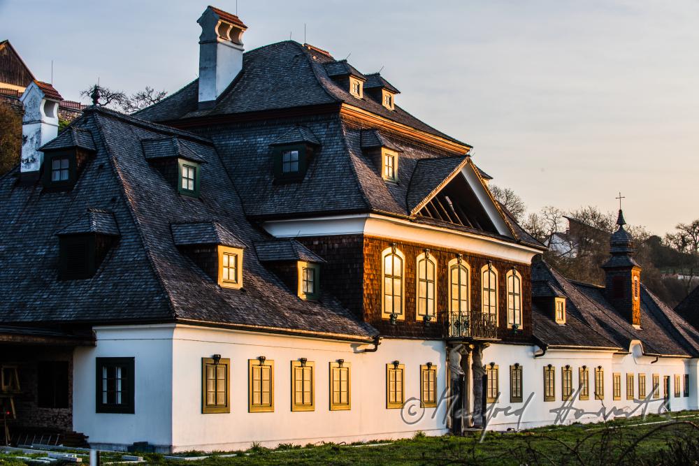 baroque Castle Luberegg from 1780 B.C.