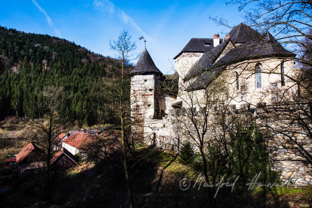medieval Castle Streitwiesen from 1144 B.C.