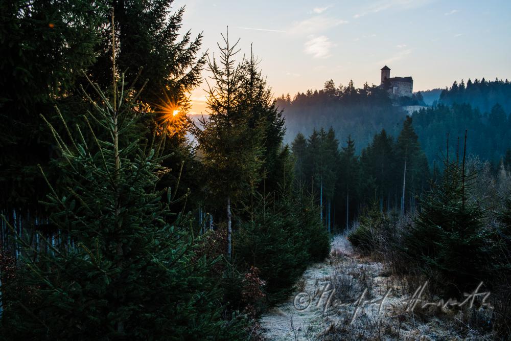 the medieval Castle Rappottenstein from 1150 B.C.