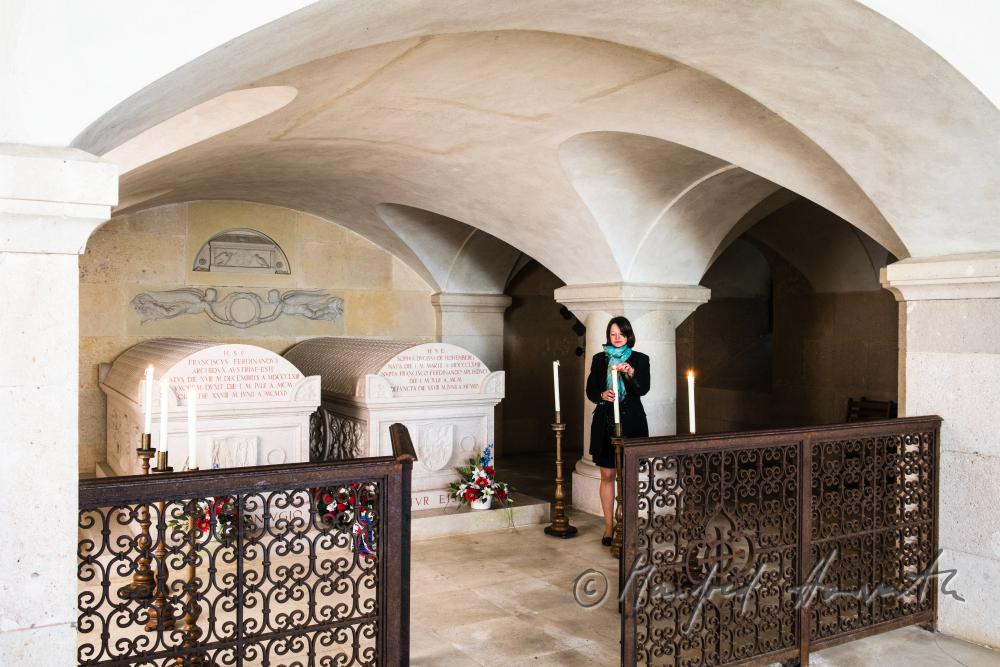 tomb of Franz Ferdinand and his wife Sophie