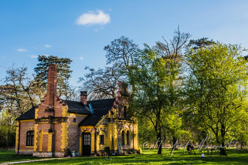 farm building in the former haras